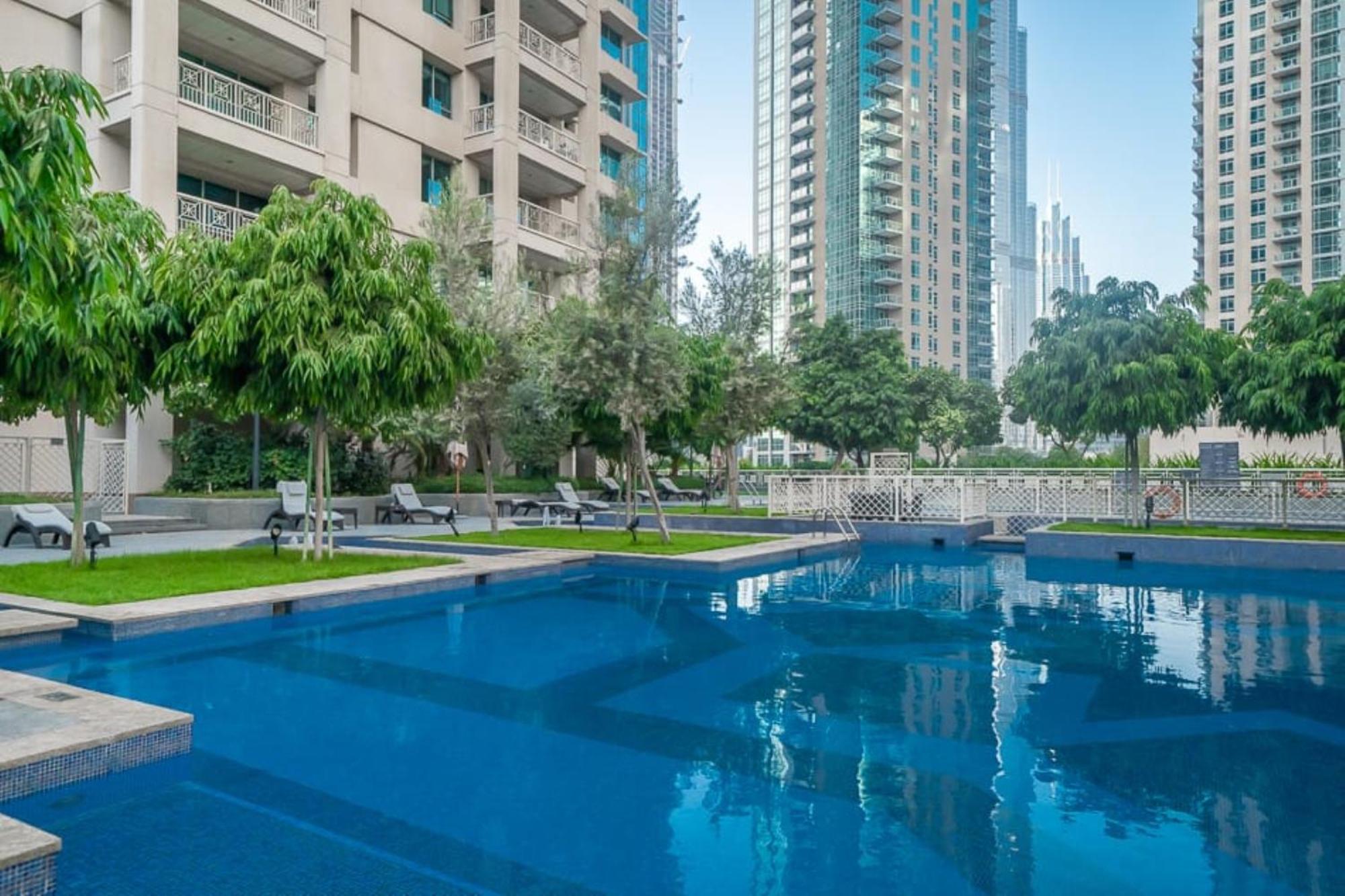 Bellavista - Dazzling High Floor - 2br - 29 Boulevard - Burj Khalifa & Fountain View شقة