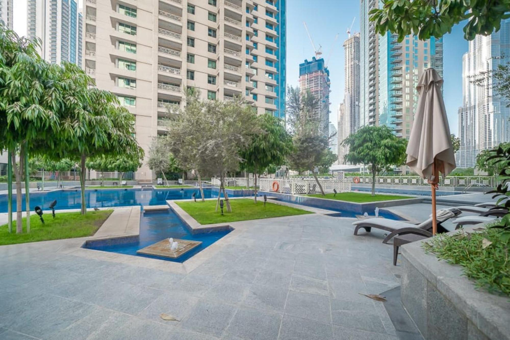 Bellavista - Dazzling High Floor - 2br - 29 Boulevard - Burj Khalifa & Fountain View شقة
