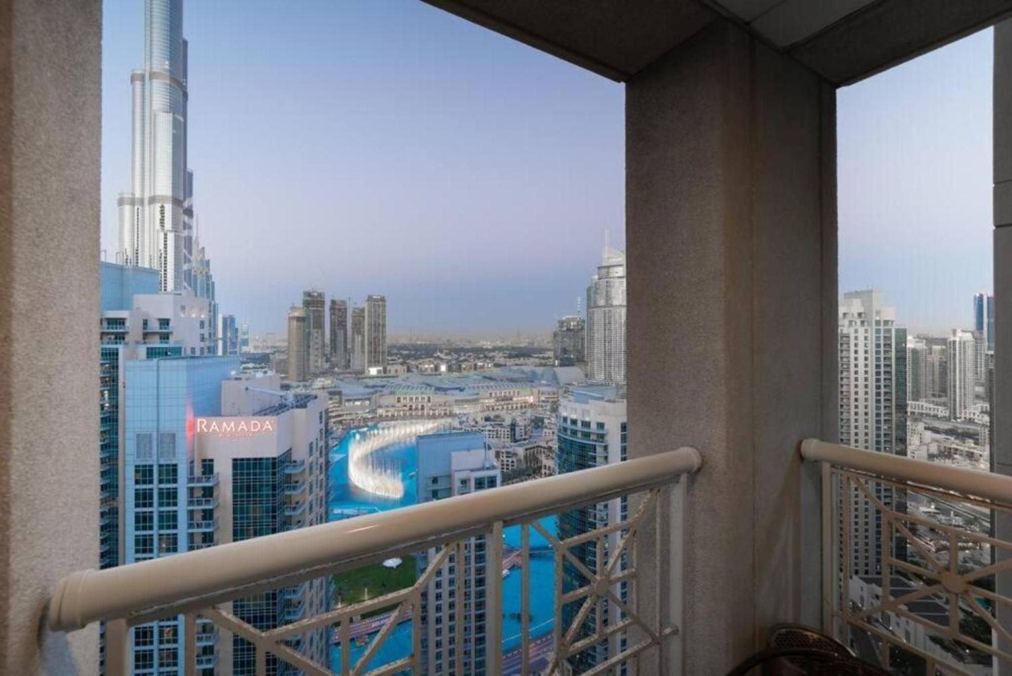 شقة Bellavista - Dazzling High Floor - 2br - 29 Boulevard - Burj Khalifa & Fountain View